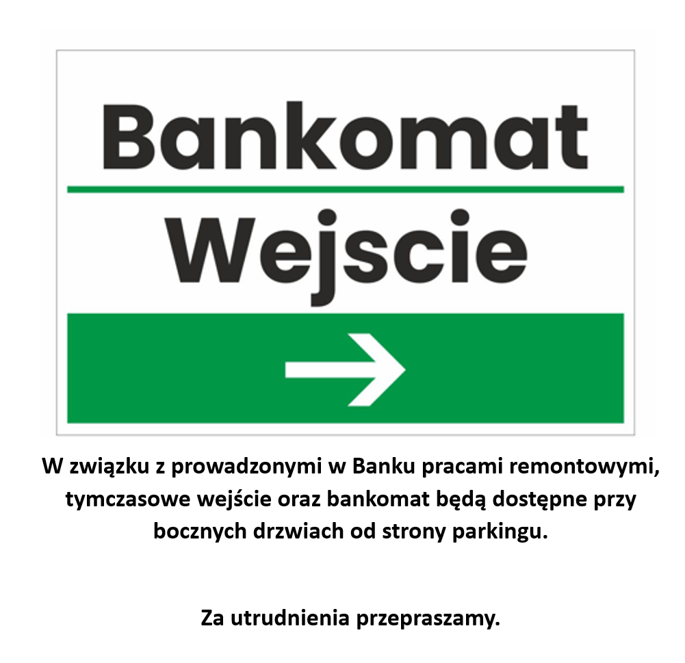 Komunikat w sprawie generalnego remontu Centrali Banku