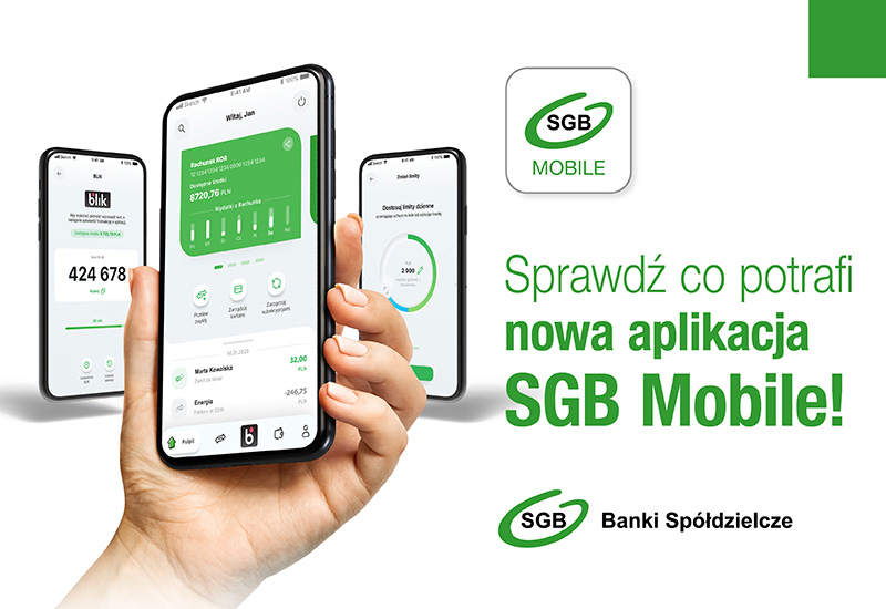 Aplikacja SGB Mobile - Twój Bank w zasięgu ręki!
