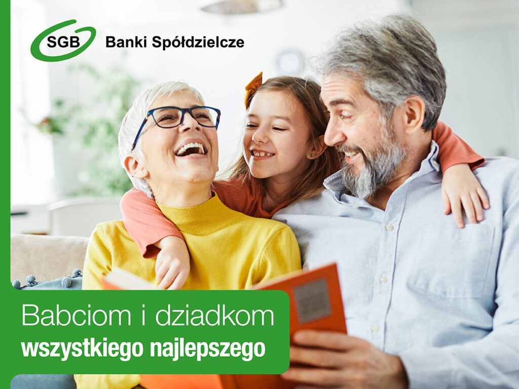 Baner Życzenia z okazji Dnia Babci i Dziadka